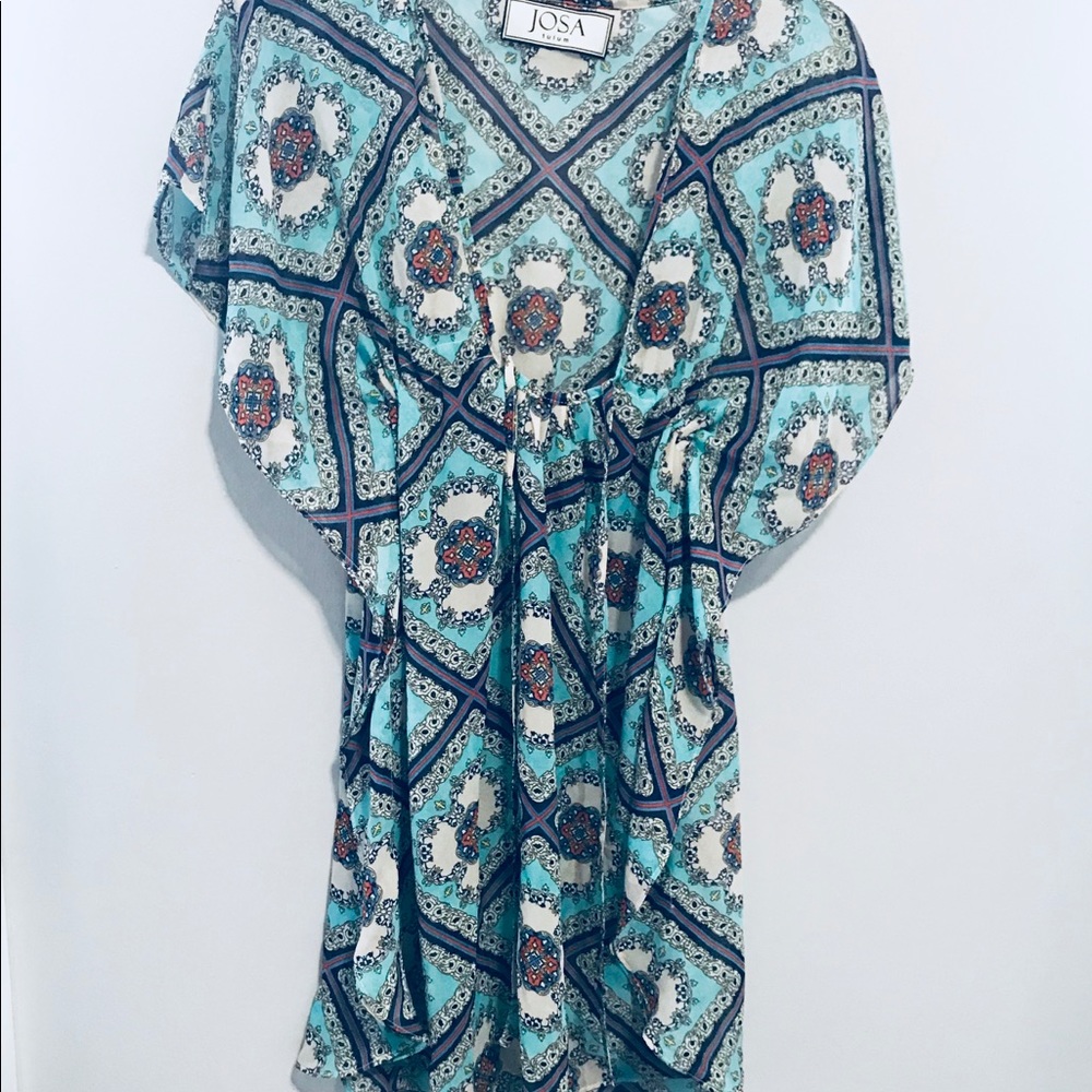 JOSA Tulum coverup mini dress